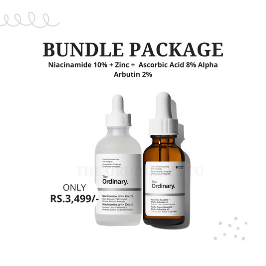 Bundle Package - Niacinamide 10% + Zinc 1% + Ascorbic Acid 8% Alpha Arbutin 2%