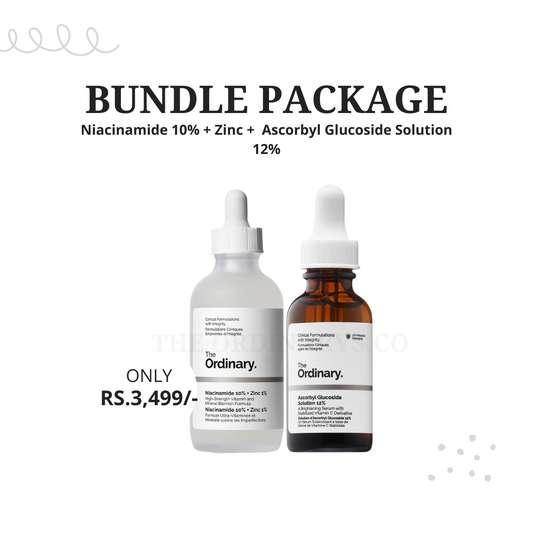 Bundle Package - Niacinamide 10% + Zinc 1% + Ascorbyl Glucoside Solution 12%