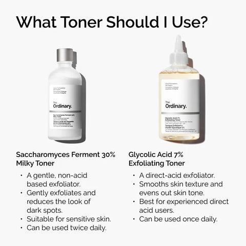 Saccharomyces Ferment 30% Milky Toner